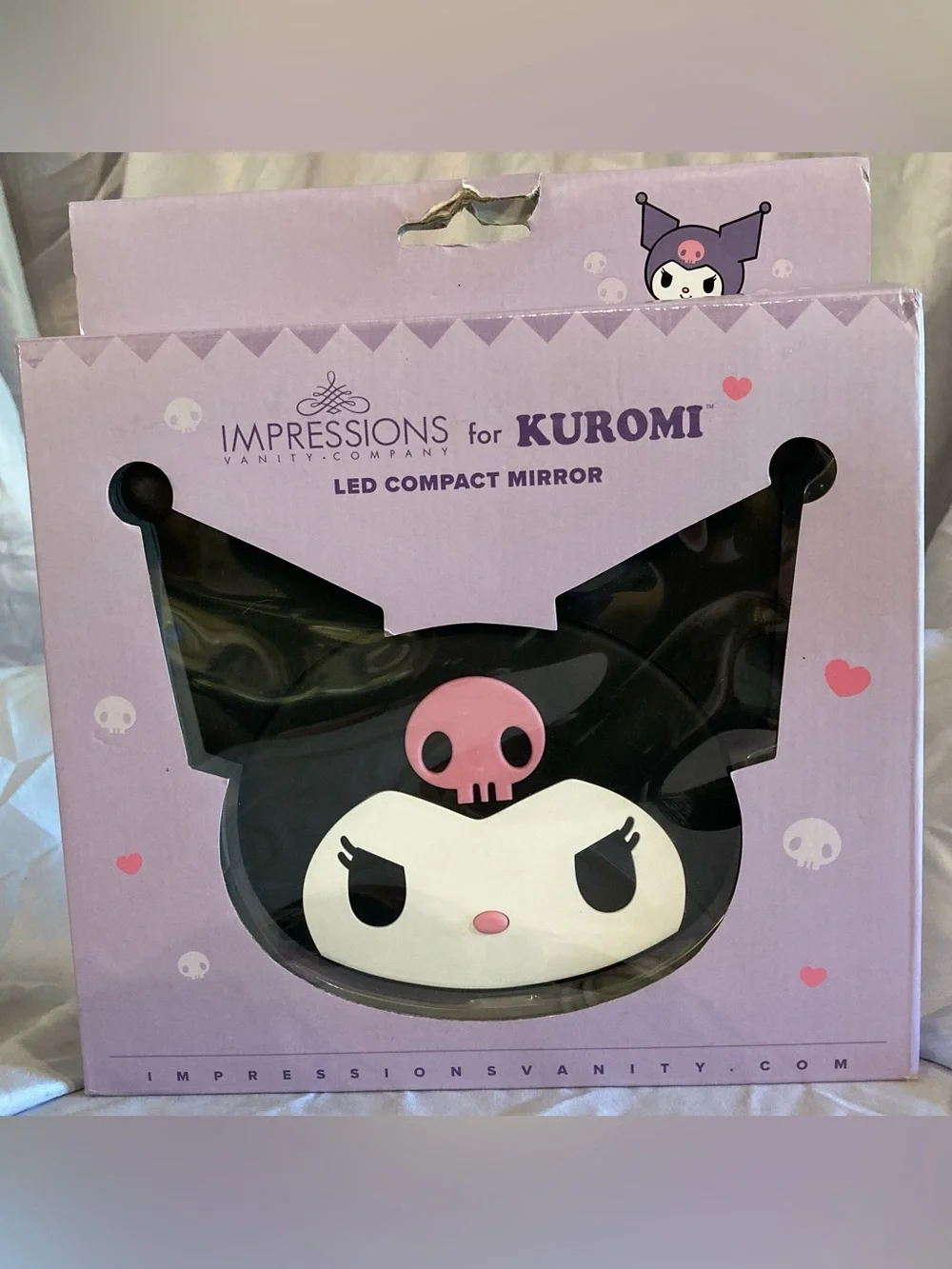 Kuromi LED Dimmable Compact Mirror
